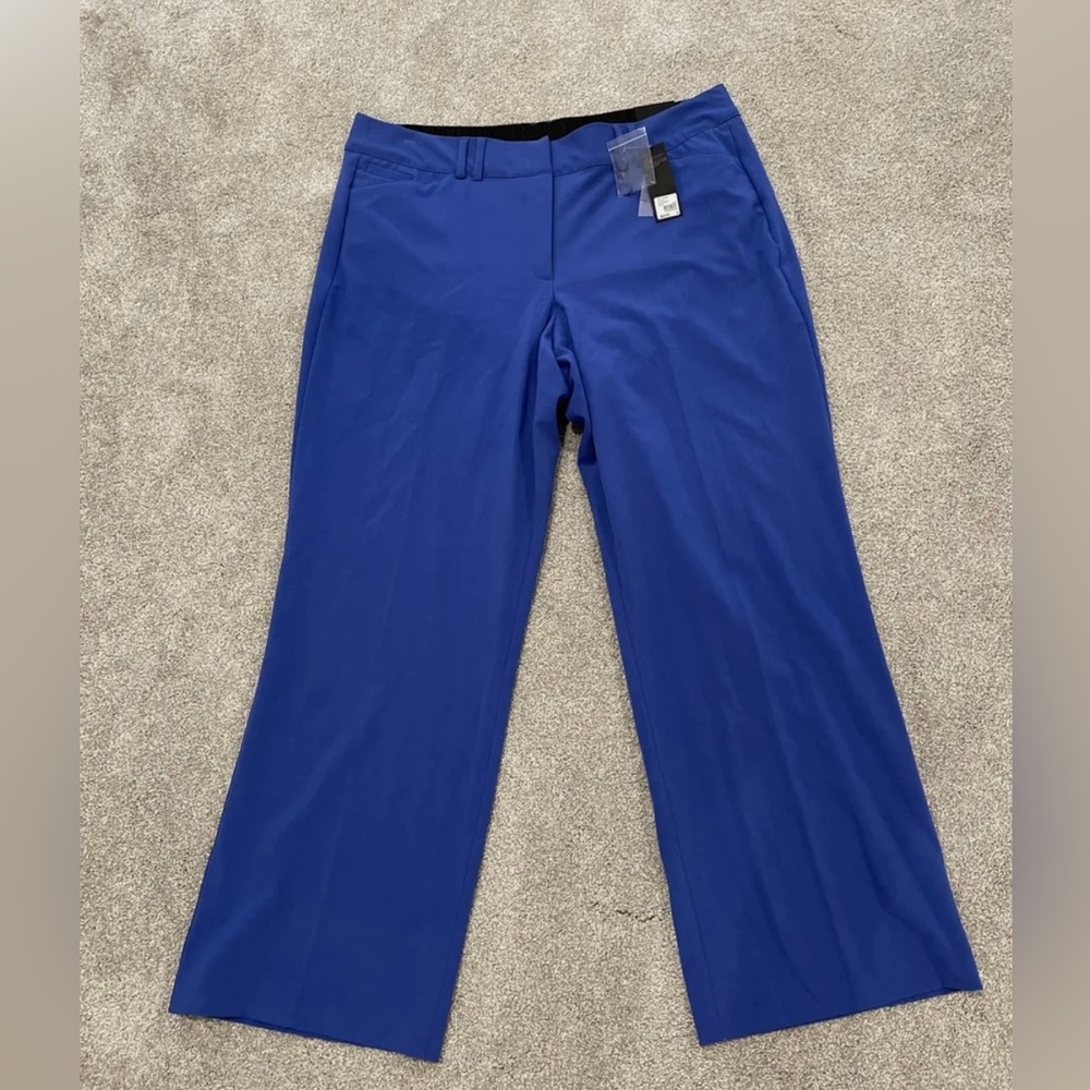 Women’s Lane Bryant Lena Blue Dress Pants - 18 - NWT